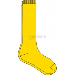 Calcetín largo amarillo sin personalizar