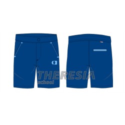 Bermuda uniforme sarga marino