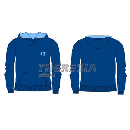 Sudadera felpa marino