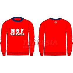 Sudadera Uniforme Roja
