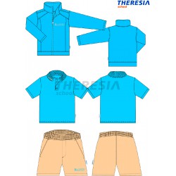 Conjunto de uniforme de verano niño